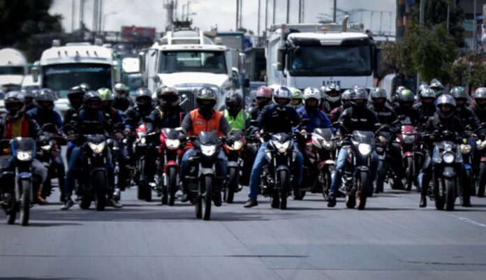 Municipios de Cundinamarca con mayor cantidad de matrículas de motos