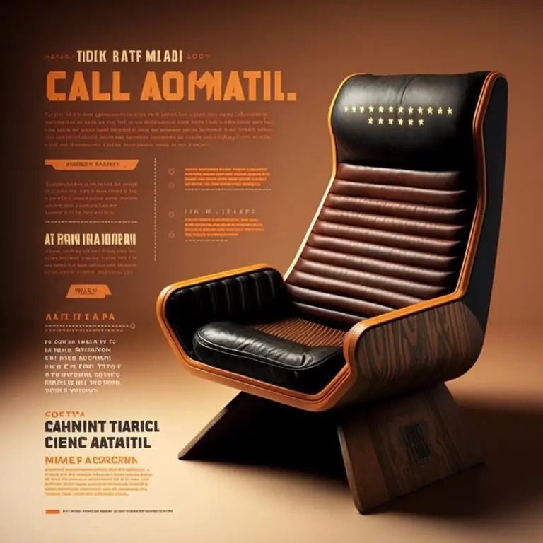 Inteligencia Artificial diseñó sillas Gamer fundamentadas en la Atari 2600