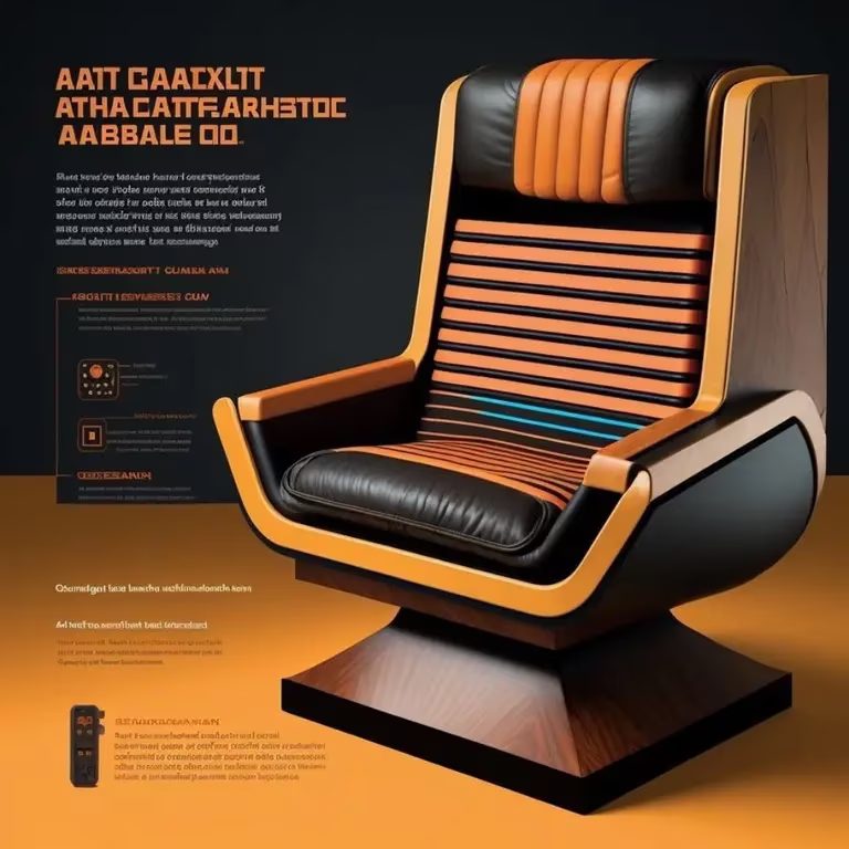 Inteligencia Artificial diseñó sillas Gamer fundamentadas en la Atari 2600