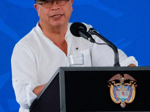 Gustavo Petro en la Cumbre de Asocapitales (Foto: Presidencia)