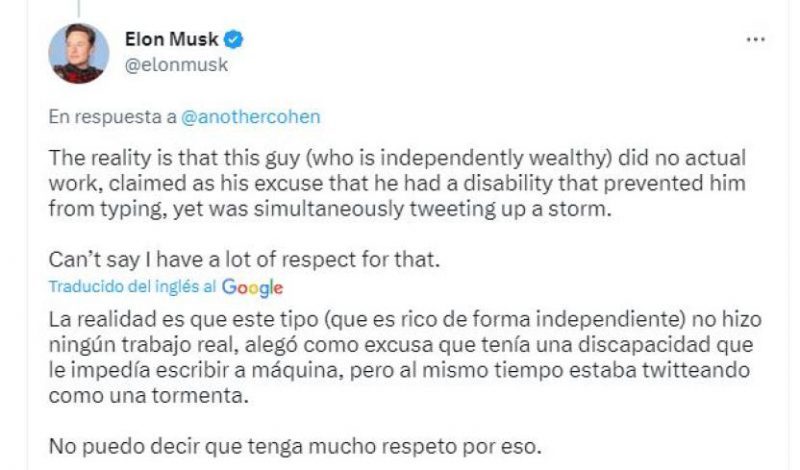 Ataque de Elon Musk