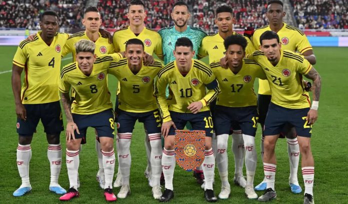 Selección Colombia empata 2 - 2 frente a Corea del Sur