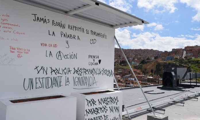 Universidad Distrital en Ciudad Bolívar ya fue vandalizada