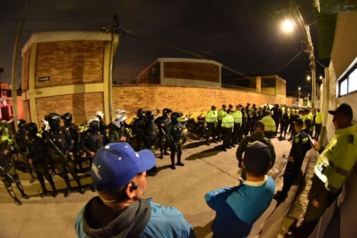 Más de 150 unidades de Policía, Ejército y Fuerza Aérea desplegadas en mega operativo en Madrid