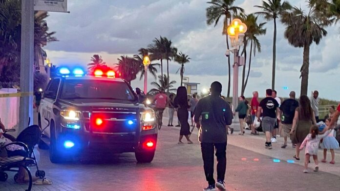 Florida: Tiroteo dejó 9 heridos en malecón de Hollywood