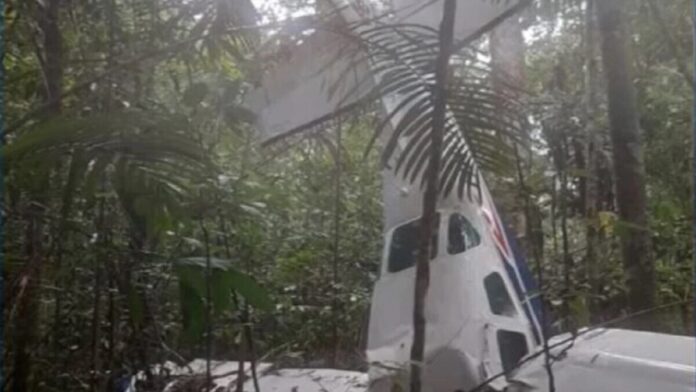 Ubican con vida a 4 menores, luego de accidente aéreo en Guaviare
