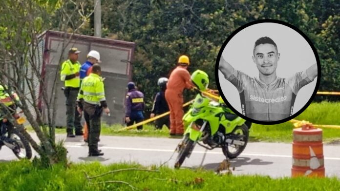 Lamentable tragedia sacude el ciclismo: Germán Chávez y su padre pierden la vida tras ser impactados por un camión