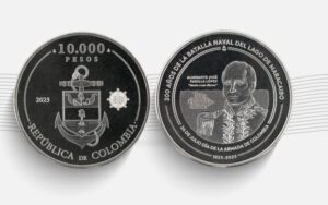 Colombia celebra su Bicentenario Naval con la moneda de $10.000