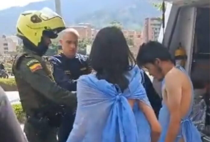 Video: extranjeros tomaron yagé y caminaron desnudos por calles de Medellín