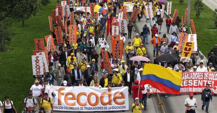 Fecode convoca a marchas para este 30 de agosto: lugares de encuentro