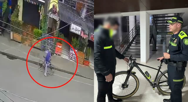 Bicicleta robada hallada en internet; dueño ayuda a capturar a ladrón
