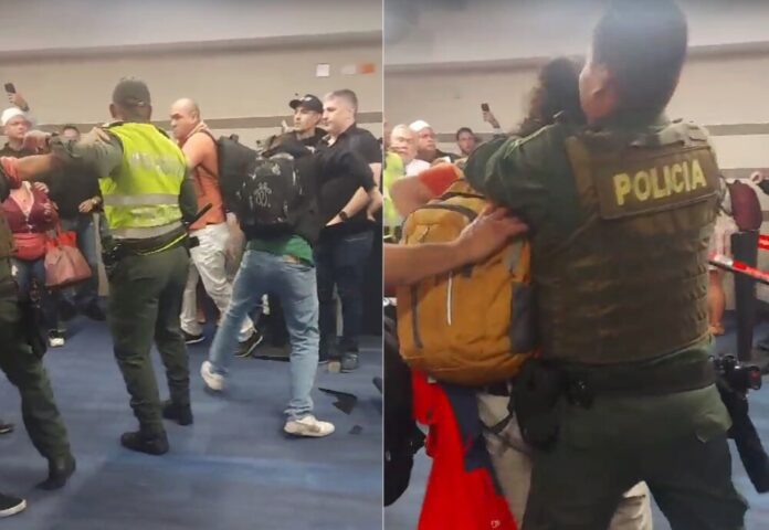 Incidente en el aeropuerto de Barranquilla debido a la suspensión de un vuelo