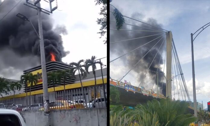 Emergencia en Viva Envigado: Fuerte Incendio en Centro Comercial