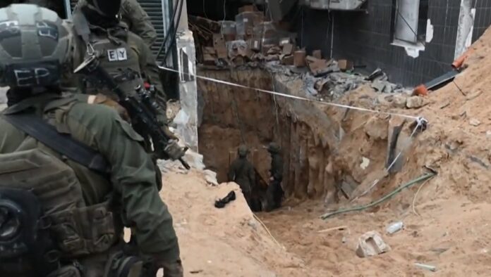 Destrucción de túneles de Hamas por parte de Israel antes de la tregua