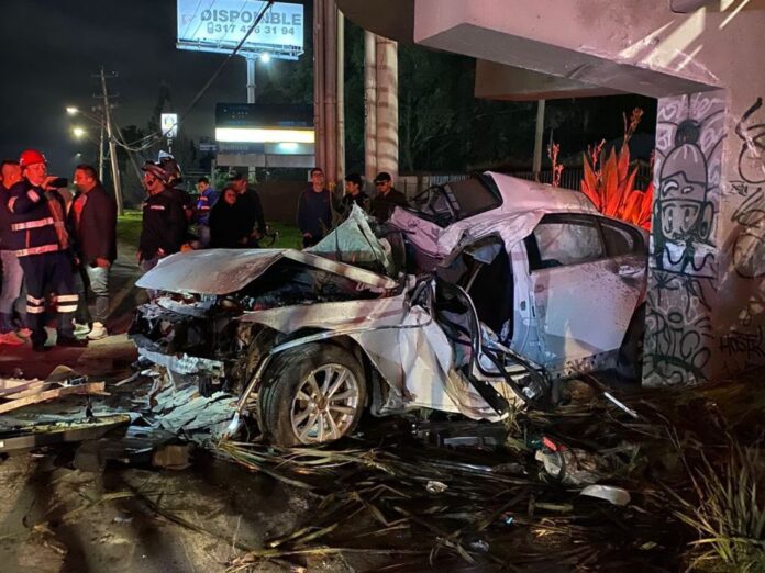 Joven Conductor de un BMW involucrado en choque en Chía, Cundinamarca
