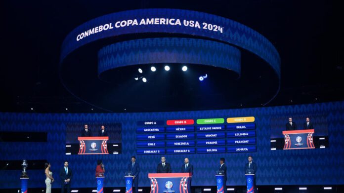En un acto protocolar, la Conmebol llevó a cabo el sorteo de la Copa América 2024