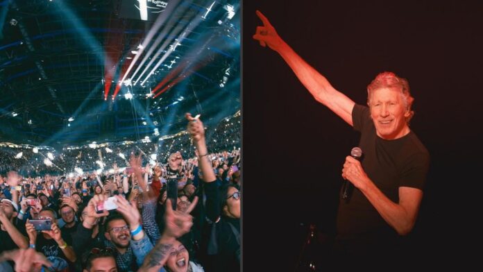 Roger Waters en concierto en Bogotá hizo un llamado para detener el genocidio en Gaza