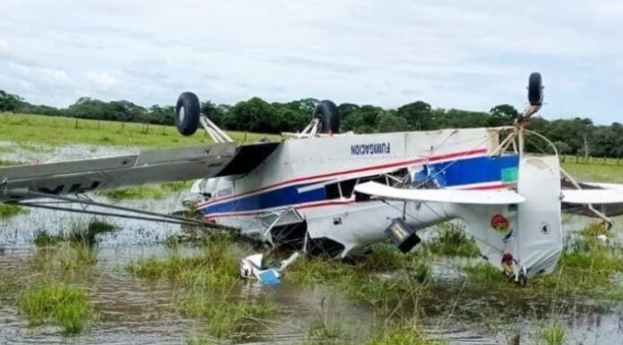 Casanare: Encuentran avioneta accidentada, esposa del piloto fallece