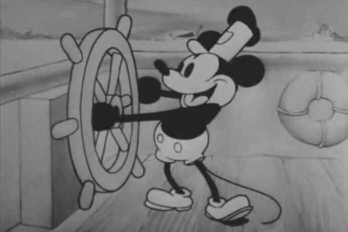 El primer Mickey Mouse un ícono cultural ahora es de dominio público