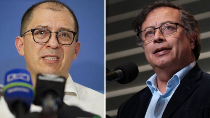 Presidente Petro acusa al fiscal Barbosa de cometer sedición y encubrir a las mafias en Colombia