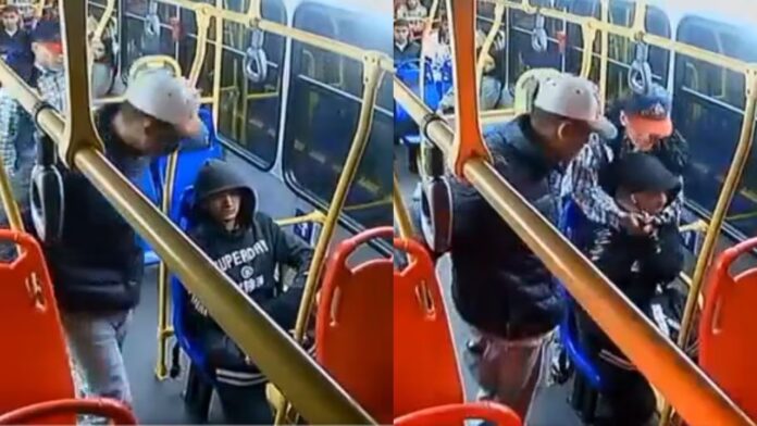 Roban a joven en un bus de alimentador de TransMilenio. Hay por lo menos cinco implicados
