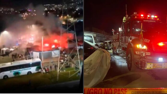 Explosión sacude parqueadero en barrio La Chucua, al sur de Bogotá