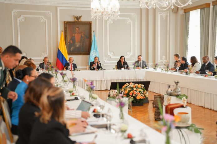 Presidente Petro recibió al Consejo de Seguridad de la ONU en la Casa de Nariño