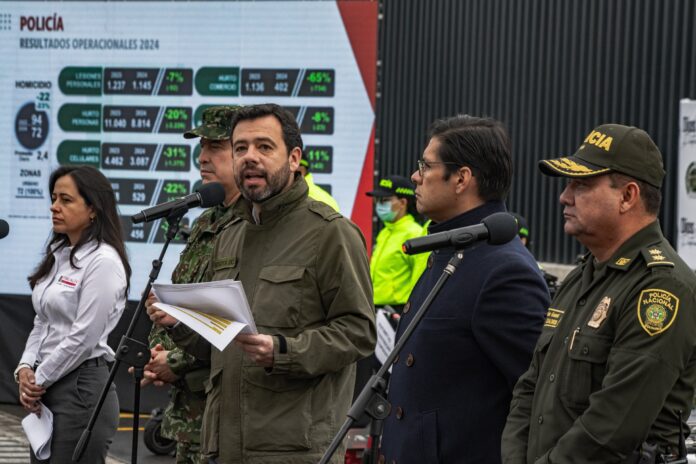 Alcalde Galán: En un mes se redujeron ocho de los 10 principales delitos de alto impacto en Bogotá