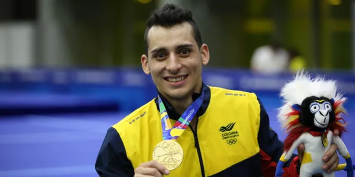 Gimnasta Ángel Hernández logra su pase a los Juegos Olímpicos par Colombia