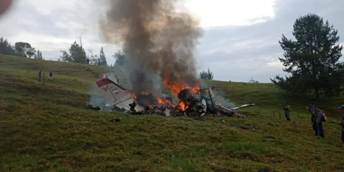 Tragedia en Antioquia: Avioneta ambulancia se estrella y revelan identificación de las personas muertas