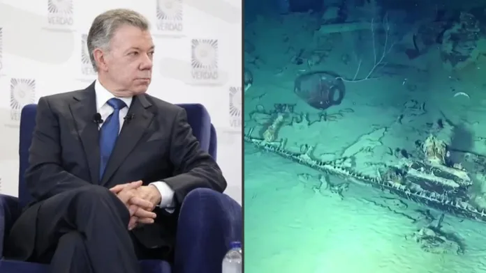 Juan Manuel Santos bajo investigación por presunta saqueo al Galeón San José