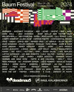 Baum Festival 2024: Deadmau5 estará en Bogotá. Aquí el cartel completo