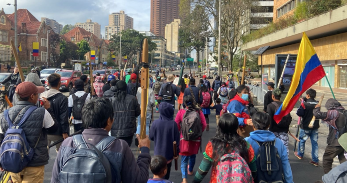 Actualización de las Marchas en Bogotá: Situación en la Carrera Séptima