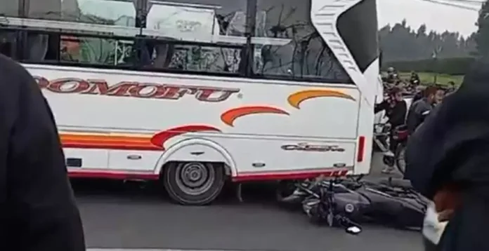 Accidente en la salida de Bogotá: Motociclista pierde la vida