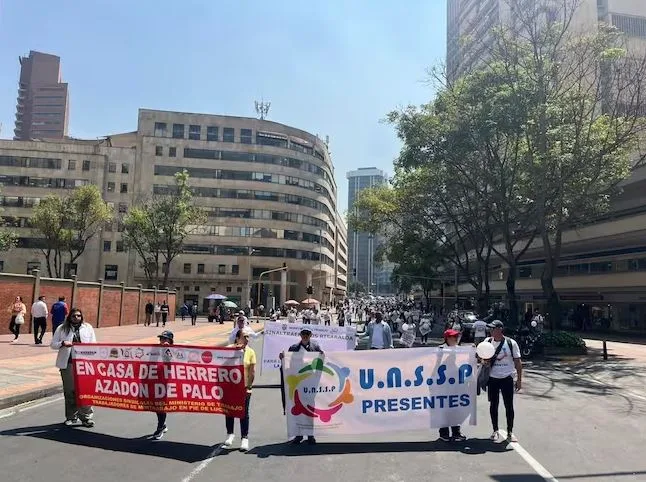 Manifestaciones y afectaciones en movilidad hoy en Bogotá