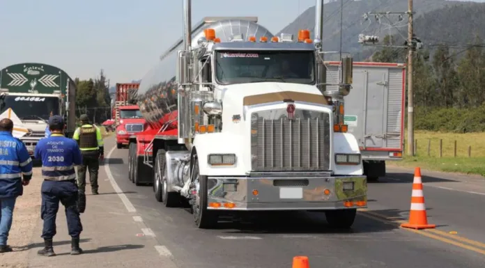 Chía, Cundinamarca: se establece horarios de restricción para transportadores de carga