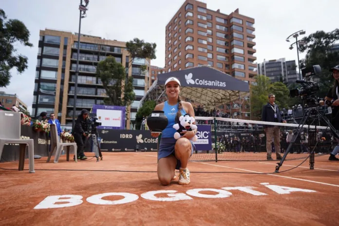 Camila Osorio se lleva el título de la Copa Colsanitas Zurich en Bogotá