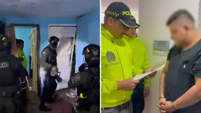 Golpe al narcotráfico en Bogotá: 13 capturados del Tren de Aragua con fentanilo y armas