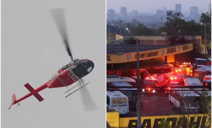Tragedia aérea en México: tres muertos en caída de helicóptero en Coyoacán, CDMX