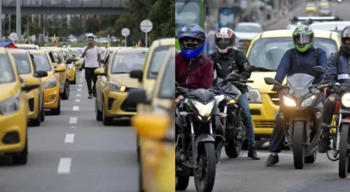 Acuerdo entre Taxistas y Motociclistas de Bogotá: Compromiso de No Bloquear las Vías