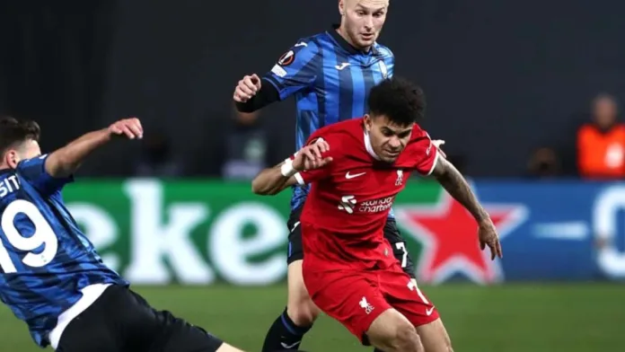 Luis Díaz sin pase a Europa League: Liverpool cae ante Atalanta en la serie
