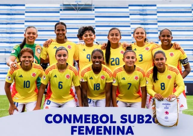 La selección Colombia venció a Venezuela 4-1 en el Sudamericano sub-20